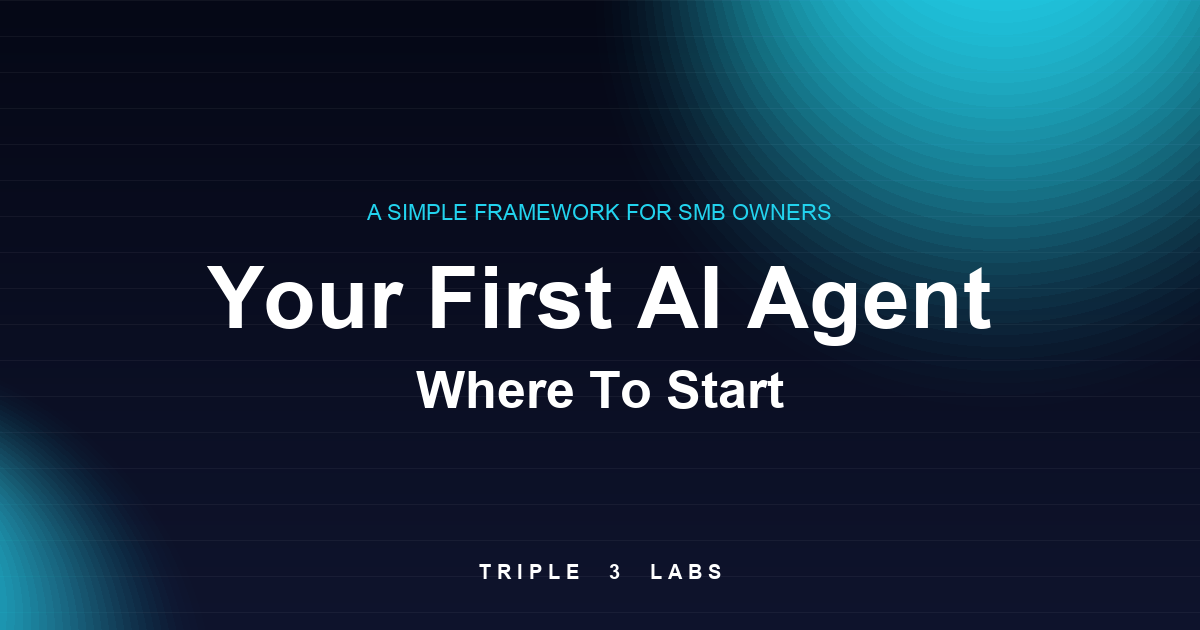 The First AI Agent You Should Hire (and How to Know When You're Ready)