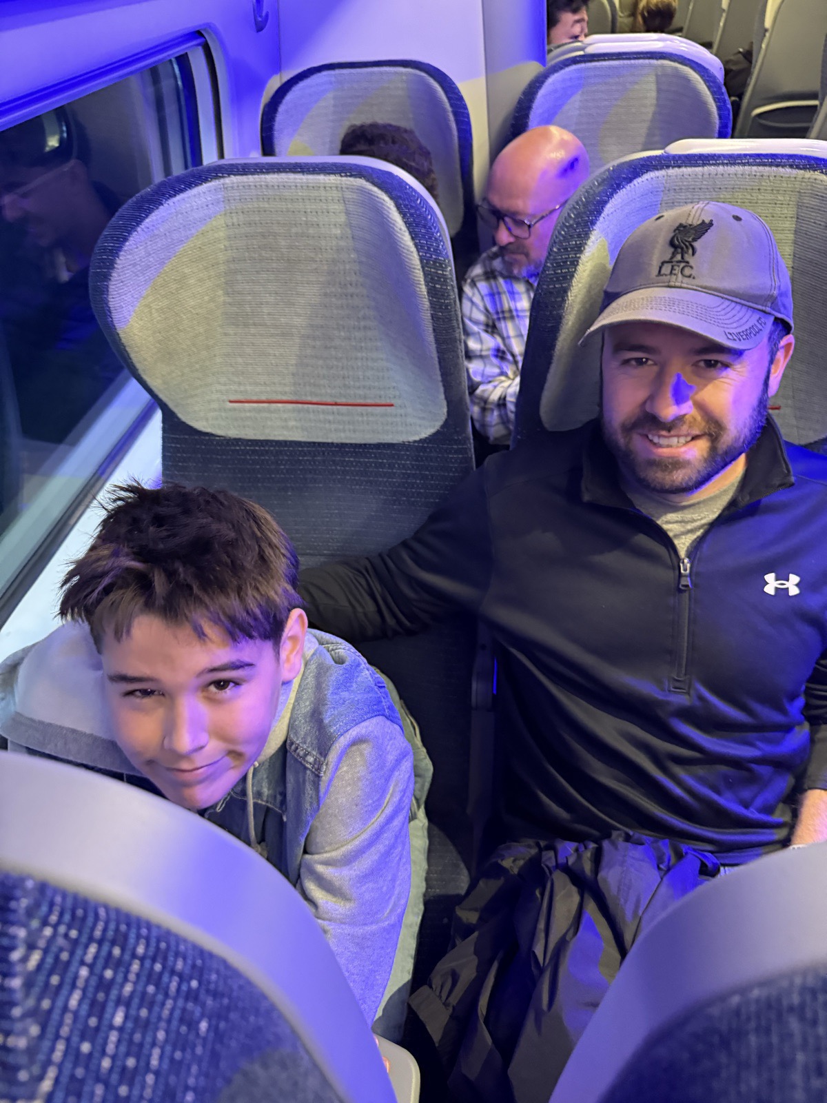 Settled into the unreserved coach on the 07:43, minutes before it pulled out of Euston.